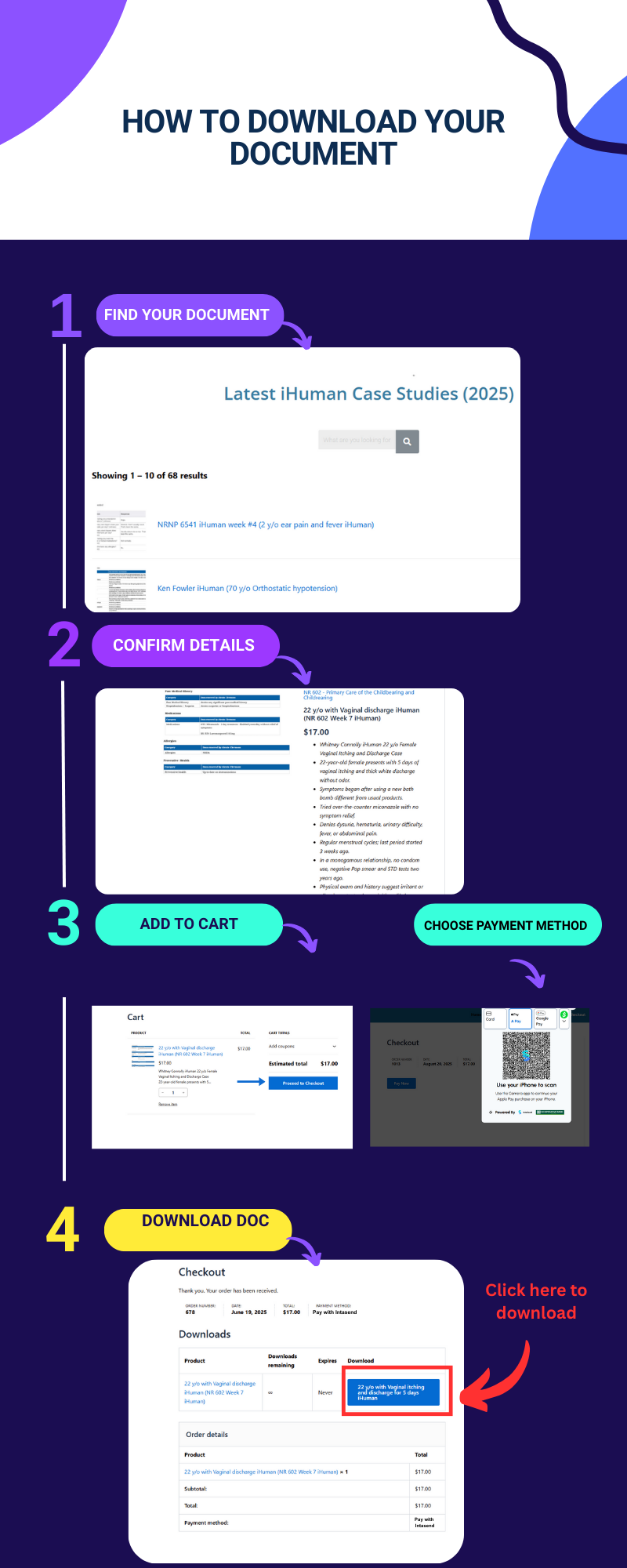 How to download your Document