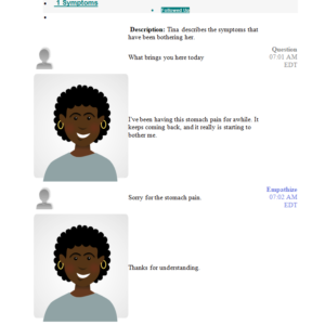 Tina Jones Gastrointestinal Shadow Health Assessment